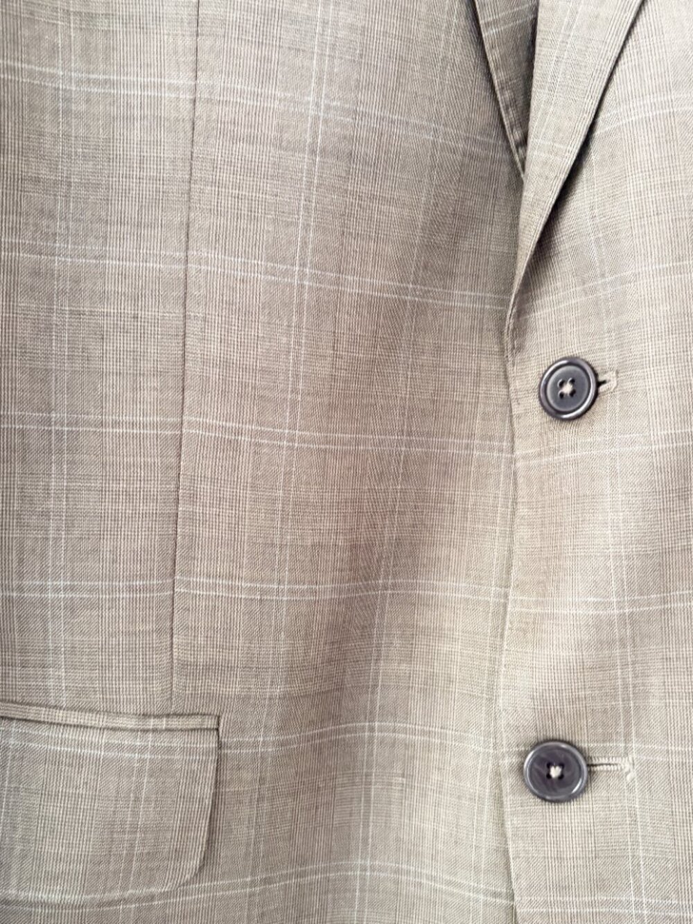 Jos. A. Bank Wool Suit 43 L 37 L Brown Signature Gold - Picture 7 of 14